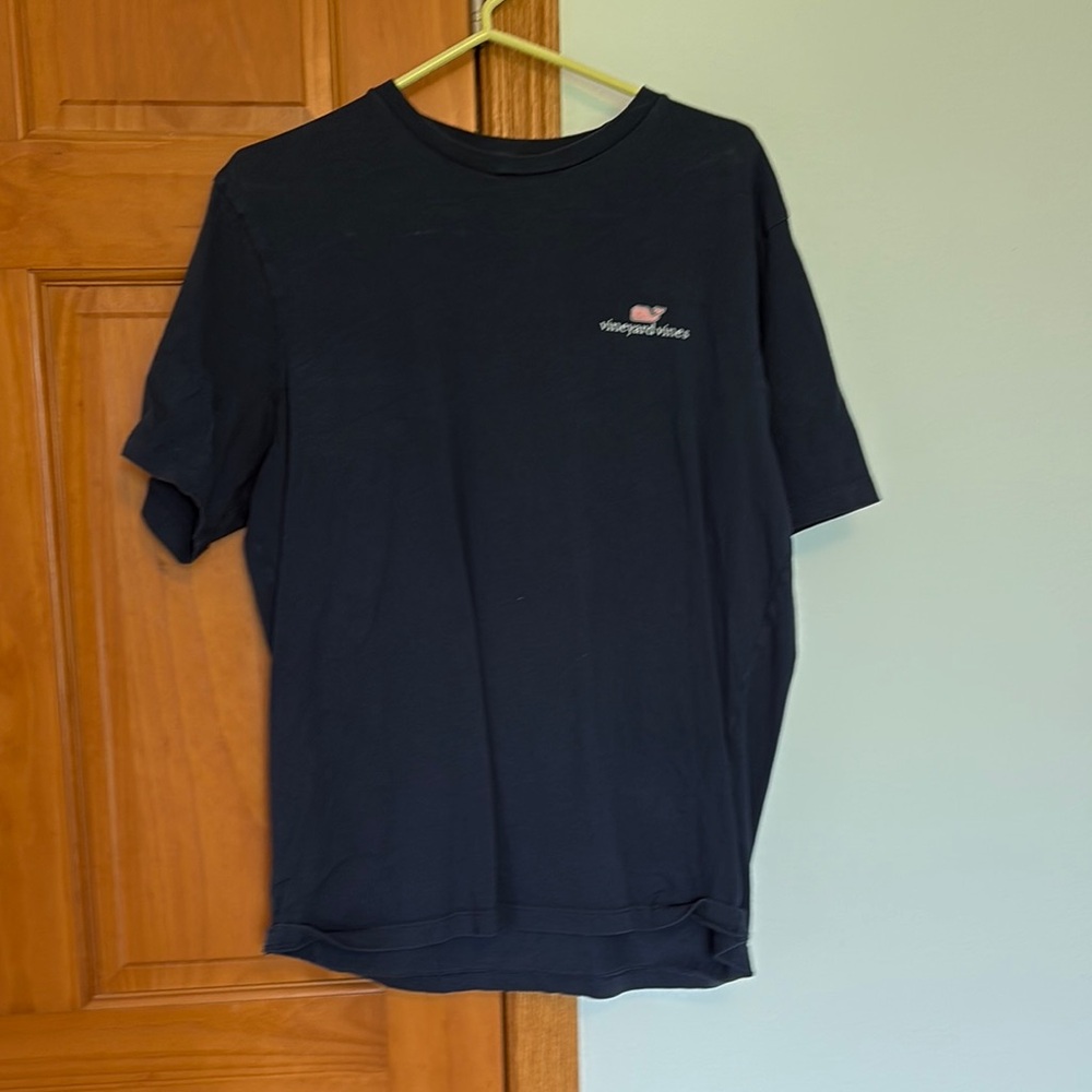 Vineyard Vines Black Short Sleeve Tee